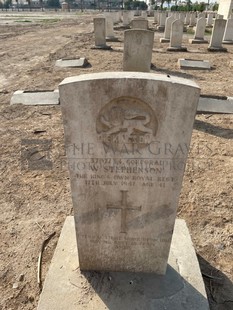 BAGHDAD (NORTH GATE) WAR CEMETERY - STEPHENSON, WILLIAM